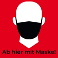 Corona Aufkleber Maskenpflicht